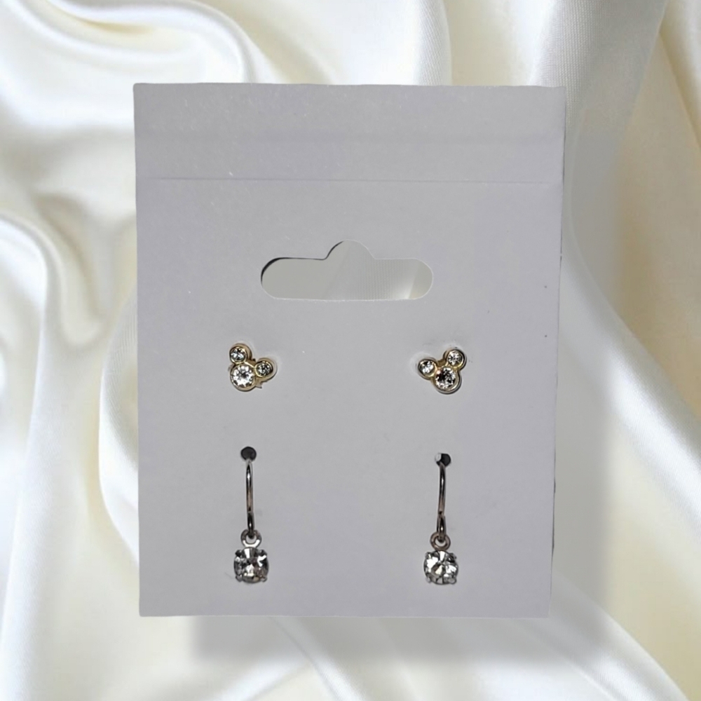 Mickey Mouse & Dangle Earrings